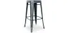 Sgabello da bar – Stile industriale – Acciaio – 76 cm – Stylix image 9