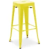 Sgabello da bar – Stile industriale – Acciaio – 76 cm – Stylix image 9