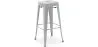 Sgabello da bar – Stile industriale – Acciaio – 76 cm – Stylix image 9