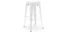 Sgabello da bar – Stile industriale – Acciaio – 76 cm – Stylix image 9