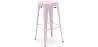 Sgabello da bar – Stile industriale – Acciaio – 76 cm – Stylix image 9