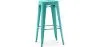Sgabello da bar – Stile industriale – Acciaio – 76 cm – Stylix image 9