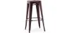 Sgabello da bar – Stile industriale – Acciaio – 76 cm – Stylix image 9