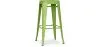 Sgabello da bar - Design industriale - 76cm - Nuova edizione - Stylix image 9