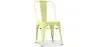 Sedia da pranzo in acciaio - Design industriale - Nuova edizione - Stylix image 9