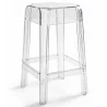 Sgabello di design trasparente - 65 cm - Victoria Queen image 9