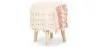 Sgabello Pouf Rotondo - Stile Boho Bali - Batty  image 9