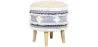 Sgabello Pouf Rotondo - Stile Boho Bali - Josephine  image 9