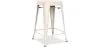 Sgabello da bar - Design industriale - Acciaio opaco - 60cm - Nuova edizione - Stylix image 9