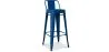 Sgabello da bar con schienale - Design industriale - 76 cm - Nuova edizione - Stylix image 9
