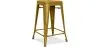 Sgabello da bar - Design industriale - Acciaio opaco - 60cm - Nuova edizione - Stylix image 9