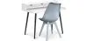 Set Scrivania in Legno - Stile Scandinavo - Thora + Sedia da Pranzo - Stile Scandinavo - Denisse image 9