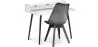 Set Scrivania in Legno - Stile Scandinavo - Thora + Sedia da Pranzo - Stile Scandinavo - Denisse image 9
