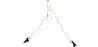 Lampada da soffitto flessibile - Lampada a sospensione - 2 bracci - Pats image 9