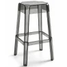 Sgabello di design trasparente - 75 cm - Victoria Queen image 9