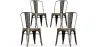 Confezione di 4 sedie da pranzo - Design industriale - Nuova edizione - Stylix image 9