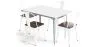 Pack Tavolo da pranzo e 4 sedie da pranzo Design industriale - Nuova edizione - Bistrot Stylix image 9