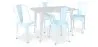 Pack Tavolo da pranzo e 4 sedie da pranzo Design industriale - Nuova edizione - Bistrot Stylix image 9