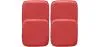 Pacco di 4 cuscini magnetici per sgabello - similpelle - Stylix image 9