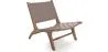 Poltrona da Salotto - Design Boho Bali - Legno e Pelle - Recia image 9