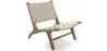 Poltrona da Salotto - Poltrona Artigianale Design Boho Bali - Legno e Corda - Recia image 9