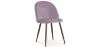Sedia da pranzo - Rivestita in velluto - Design scandinavo - Evelyne image 9