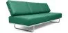 Divano Letto Rivestito in Similpelle - 3 Posti - Kart image 9