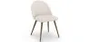Sedia da pranzo - Rivestita in tessuto bouclé - scandinavo - Evelyne image 9