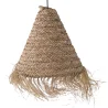 Lampada a soffitto in esparto - Lampada a sospensione stile Boho Bali - Pitse image 9