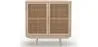 Credenza in Legno Naturale - Design Boho Bali - 2 porte - Treys image 9