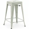 Sgabello da bar - Design industriale - 60cm - Nuova edizione - Stylix image 9