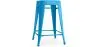 Sgabello da bar - Design industriale - 60cm - Nuova edizione - Stylix image 9