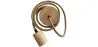 Cavo Lampadario a Sospensione in Iuta e Legno - 200cm - Hanz image 9