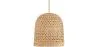 Lampada a soffitto in rattan - Lampada a sospensione design boho Bali - 30cm- Rava image 9
