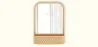 Specchio da Parete con Cornice in Rattan - Stile Boho Bali - Amara image 9