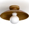 Lampada da Soffitto - Plafoniera in Legno - Richmon image 9