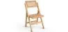 Sedia pieghevole in legno e rattan per sala da pranzo - Umbra image 9
