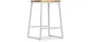 Sgabello da bar di design industriale - Legno e metallo - 60cm - Big Boy image 9