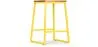 Sgabello da bar di design industriale - Legno e metallo - 60cm - Big Boy image 9