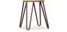 Sgabello Hairpin - 42cm - Legno chiaro e metallo image 9
