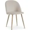 Sedia da pranzo - imbottita in velluto - Stile scandinavo - Evelyne image 9
