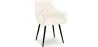 Sedia da pranzo con braccioli - Rivestita in Bouclé Premium - Alene image 9
