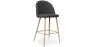 Sgabello imbottito in tessuto - Design scandinavo - 66cm - Evelyne image 9