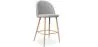 Sgabello imbottito in tessuto - Design scandinavo - 66cm - Evelyne image 9