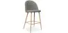 Sgabello imbottito in tessuto - Design scandinavo - 66cm - Evelyne image 9