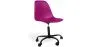 Sedia da ufficio con braccioli - Sedia da scrivania con ruote - Struttura nera Denisse image 9