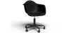 Sedia da ufficio con braccioli - Sedia da scrivania con ruote - Struttura nera Weston image 9
