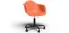 Sedia da ufficio con braccioli - Sedia da scrivania con ruote - Struttura nera Weston image 9