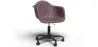 Sedia da ufficio con braccioli - Sedia da scrivania con ruote - Struttura nera Weston image 9