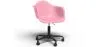 Sedia da ufficio con braccioli - Sedia da scrivania con ruote - Struttura nera Weston image 9